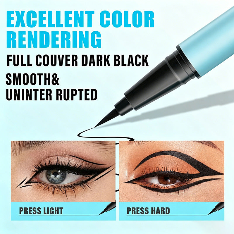 📢📢Buy 1 Get 1 Free :Only ￡7.99‼️ 👁️Ultra-Fine Waterproof Liquid Eyeliner🖌️Smudge-Proof Long Lasting Quick Dry Precision Eye Liner Pen