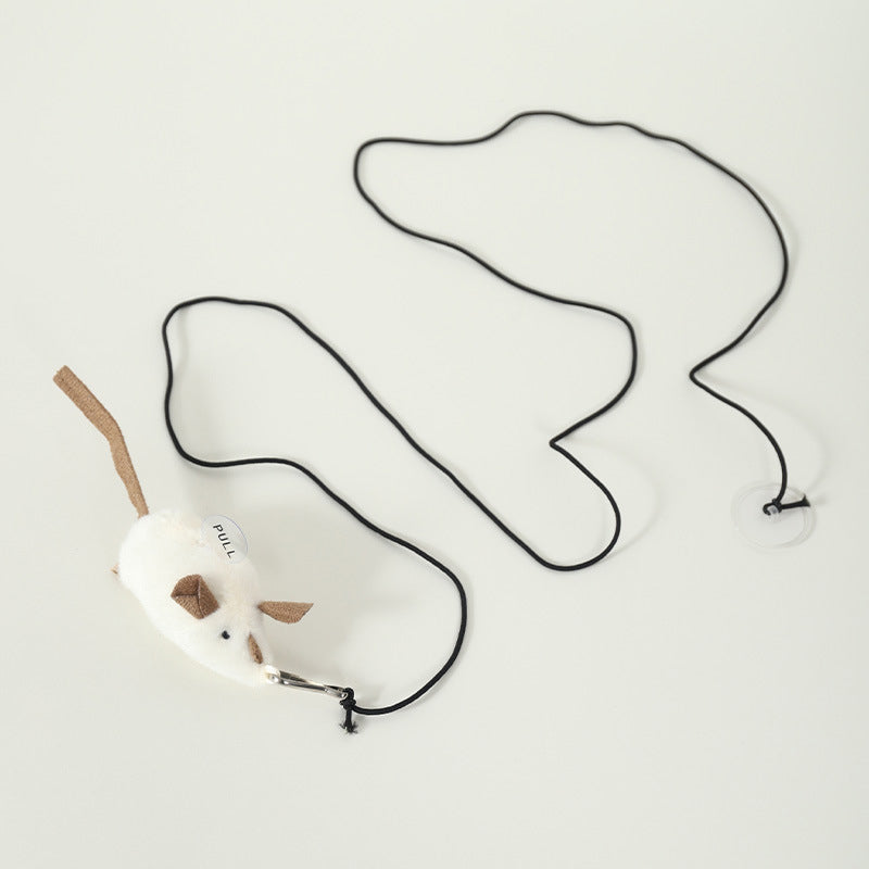😻Plush Simulation Mouse Toy with Sound for Cats