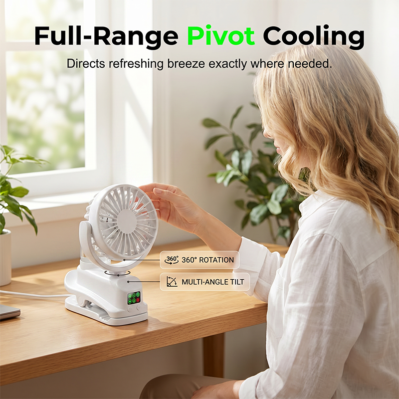 USB Rechargeable Personal Cooling Fan