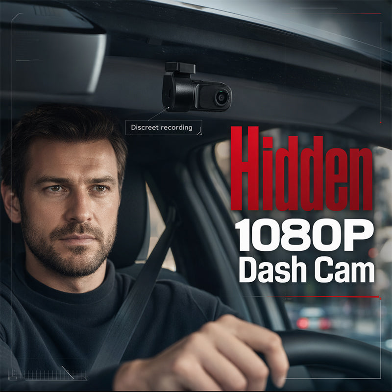 Concealed Dash Cam with Night Vision