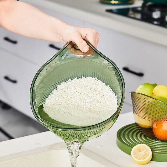 🥗 One Bowl, Many Jobs! Multi-Purpose Washer for Rice, Berries & Veggies. 🍓