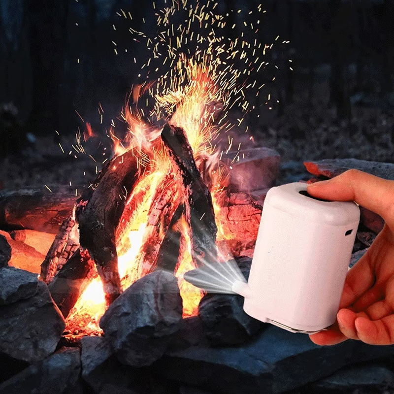 Mini Portable Air Pump with Light
