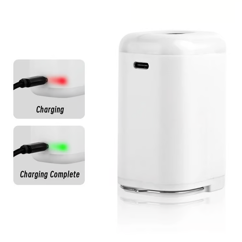 Mini Portable Air Pump with Light