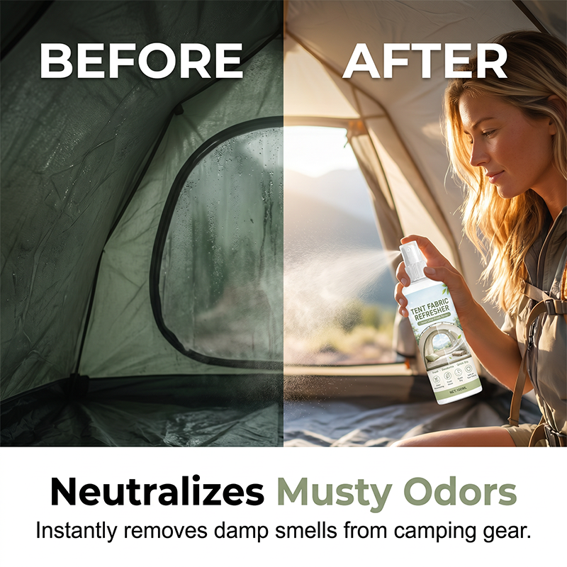 Tent Fabric Refresher Spray Quick Drying Odor Eliminator