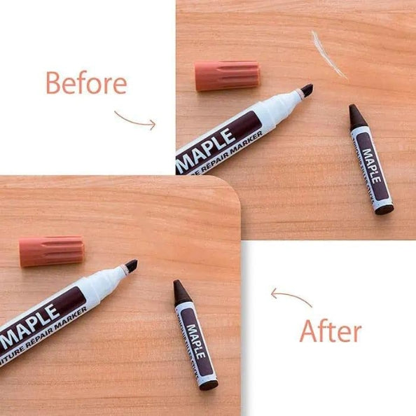 Wooden Furniture Repair Markers Kit