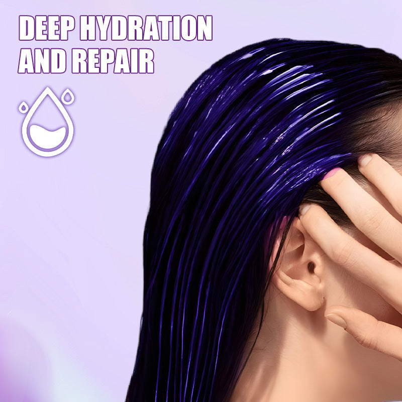 Moisturizing Purple Hair Mask with Long-Lasting Scent