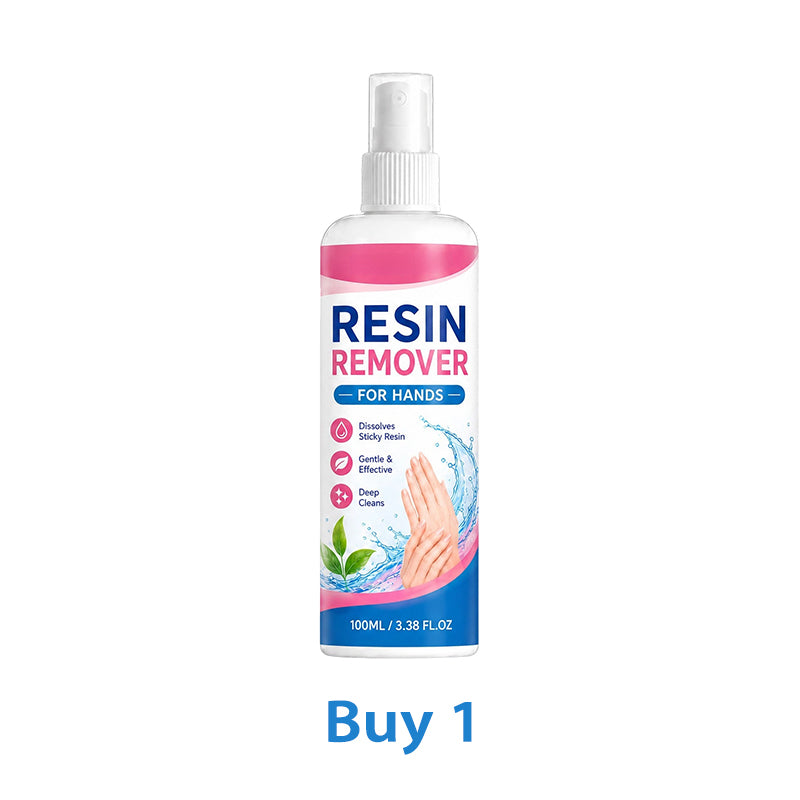 🥳2026 HOT SALE🥳💞50K+ SOLD!✨🤲 50% OFF! Gentle Resin Remover for Hands – Instantly dissolves sticky epoxy & UV resin. Safe for sensitive skin, no irritation. A must for crafters! 🎨💎