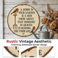 ⏳LAST DAY SPECIAL PRICE ￡7.99‼️50K+ SOLD💕🖼️Vintage Wooden Wall Hanging Decor🌿Retro Rustic Wood Art Plaque Farmhouse Bedroom Living Room Wall Ornament🇬🇧