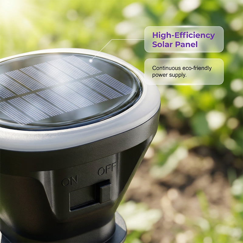 🔥Over 100,000 sold! 🛡️ Repel snakes, insects, rodents and protect your home! 🏡️ Solar Powered Ultrasonic Mouse Repeller