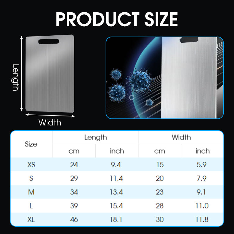 Stainless Steel Household Thickened Anti-Mould Cutting Board