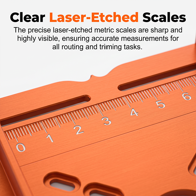 🎉 2026 Sale — Over 8,000 Sold! 🔩 Aluminum Alloy Wood Router Slotting Bracket – Straight Slots Every Time, Even for Beginners! ✨