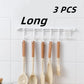 🏠 Wall-Mounted Slide Rail Hanger Rack – Space-Saving Storage