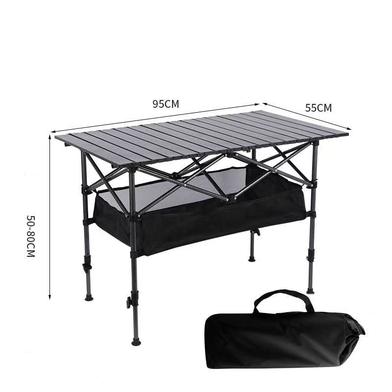 🎉Limited time 50% off！⛺Your perfect outdoor companion！Portable Folding Camping Table with Storage Bag