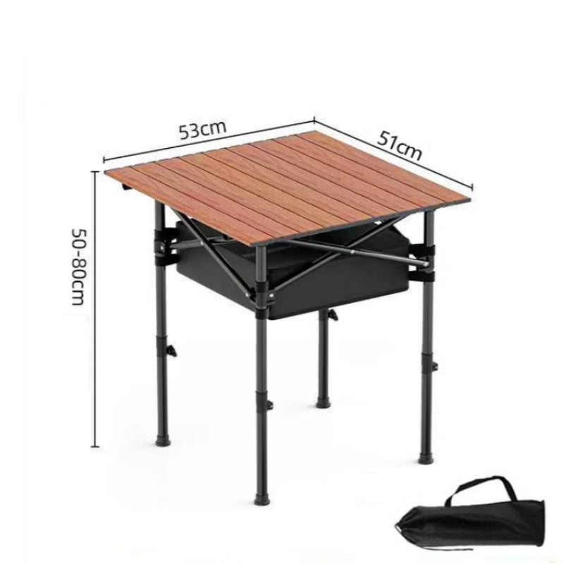 🎉Limited time 50% off！⛺Your perfect outdoor companion！Portable Folding Camping Table with Storage Bag