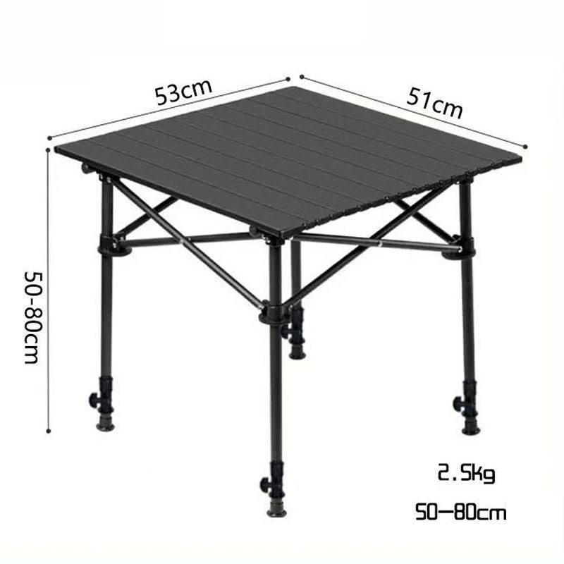 🎉Limited time 50% off！⛺Your perfect outdoor companion！Portable Folding Camping Table with Storage Bag