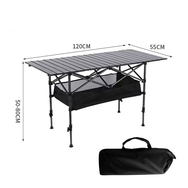 🎉Limited time 50% off！⛺Your perfect outdoor companion！Portable Folding Camping Table with Storage Bag