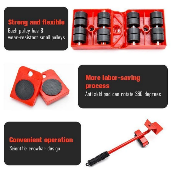 🔥 Hot Deal! ⌛️Furniture Casters – Move Heavy Furniture with Ease & Protect Your Floors, All by Yourself ✨