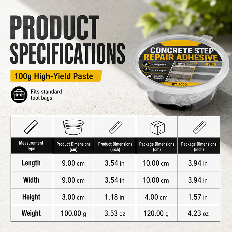 Concrete Step Repair Adhesive🛠️