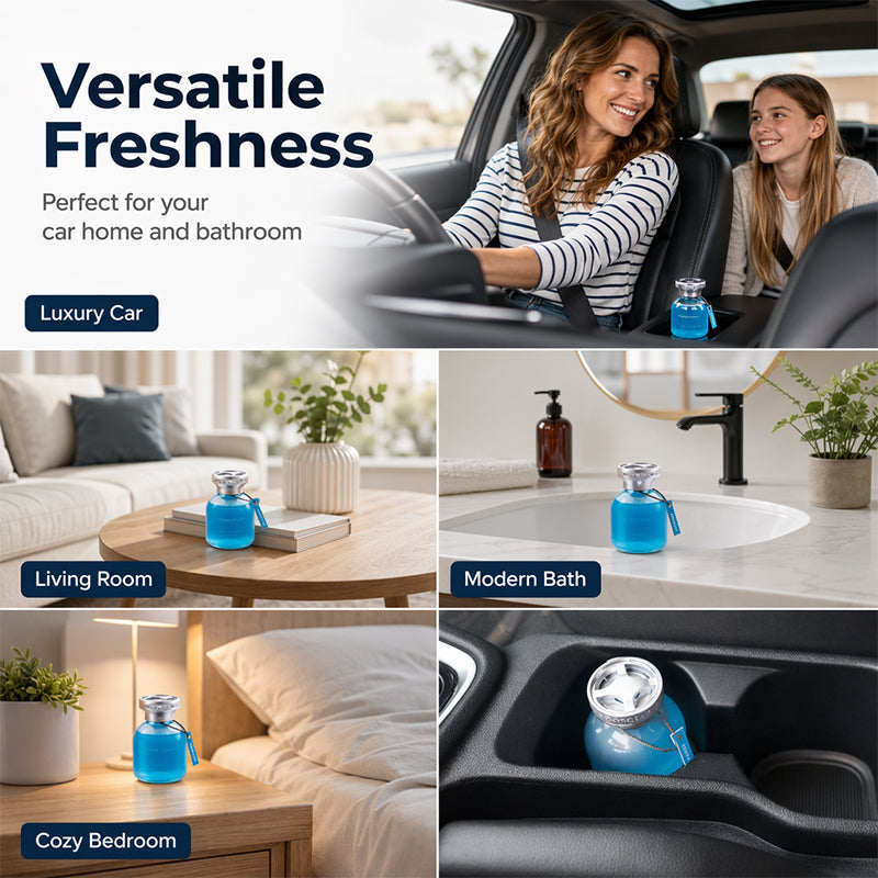 🎁2026 New Arrivals 50% OFF💥Long Lasting Car Perfume, Mild Natural Fragrance Auto Air Freshener, Effective Odor Eliminator, Compact Decorative Car Scent for Dashboard