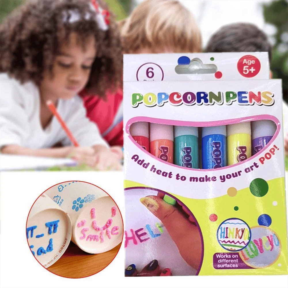 🎅Christmas Gift idea 49%OFF 🎁DIY Bubble Popcorn Drawing Pens