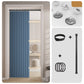 ⏰🔥LIMITED TIME 49% OFF! ⭐No-Drill Magnetic Accordion Door Curtain