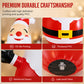 🔥HOT SALE!🎅150cm Inflatable Santa Claus Tumbler with LED Light Christmas Outdoor Party Decoration