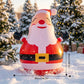 🔥HOT SALE!🎅150cm Inflatable Santa Claus Tumbler with LED Light Christmas Outdoor Party Decoration