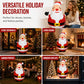 🔥HOT SALE!🎅150cm Inflatable Santa Claus Tumbler with LED Light Christmas Outdoor Party Decoration