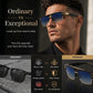 Retro Double-Bridge Square Aviator Sunglasses