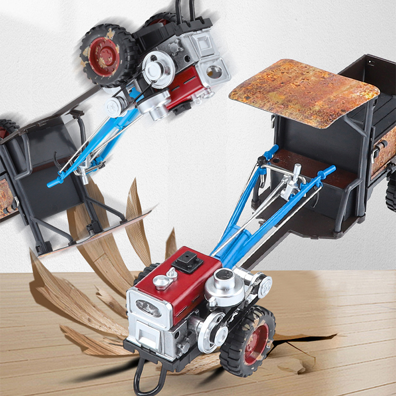 Children's Retro Tractor Toy Model