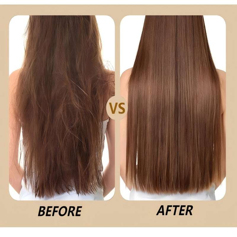 Portable Electric Hair Straightening and Curling Comb