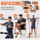 🔥Limited Time 50% Off！💪Essential for fitness enthusiasts！🧘🏻‍♀️Do Pilates training at home！🏋️‍♀️Portable Pilates Bar Kit with 6 Resistance Bands