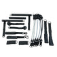 🔥Limited Time 50% Off！💪Essential for fitness enthusiasts！🧘🏻‍♀️Do Pilates training at home！🏋️‍♀️Portable Pilates Bar Kit with 6 Resistance Bands