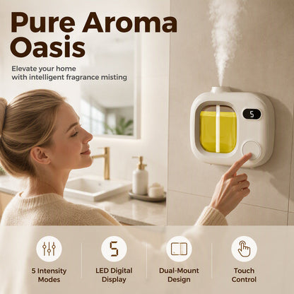 Smart LED Aroma Diffuser with Mist Control