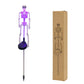 👻50% Off For Halloween! 💀Best Decorations For Spooky Ghost Vibes!🎃💡 Solar Skeleton Stake Lights – Glow In The Dark, Solar Powered, Easy To Install. Ideal For Haunted Yard, Porch & Walkway! 👻🪦✅