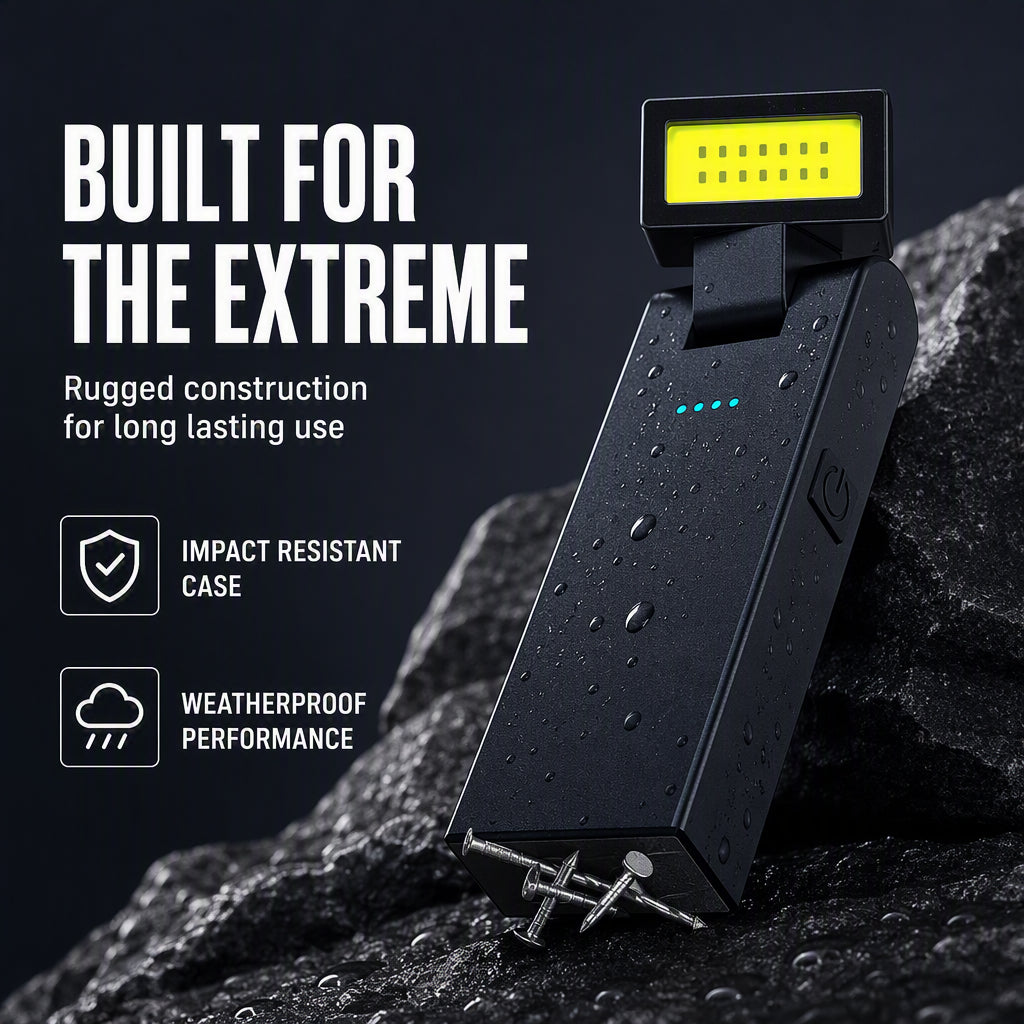 Rechargeable COB Work Light with Magnetic Base