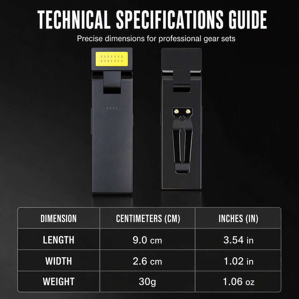 Rechargeable COB Work Light with Magnetic Base