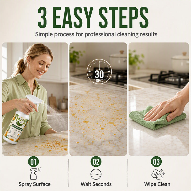 🧴BUY 2 GET 1 FREE! 🏠Chicssleek™ Powerful All-Purpose Cleaner Spray – Cuts grease, removes stains & fresh scent – Ideal for kitchen, bathroom & surfaces ✨