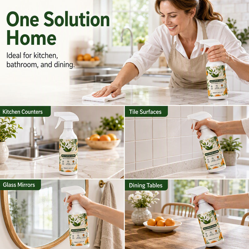 🧴BUY 2 GET 1 FREE! 🏠Chicssleek™ Powerful All-Purpose Cleaner Spray – Cuts grease, removes stains & fresh scent – Ideal for kitchen, bathroom & surfaces ✨