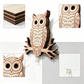 Decorative Owl Key Holder