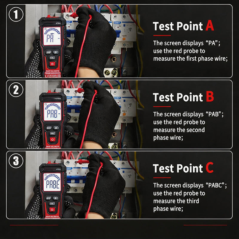 Smart Digital Multimeter with Test Leads