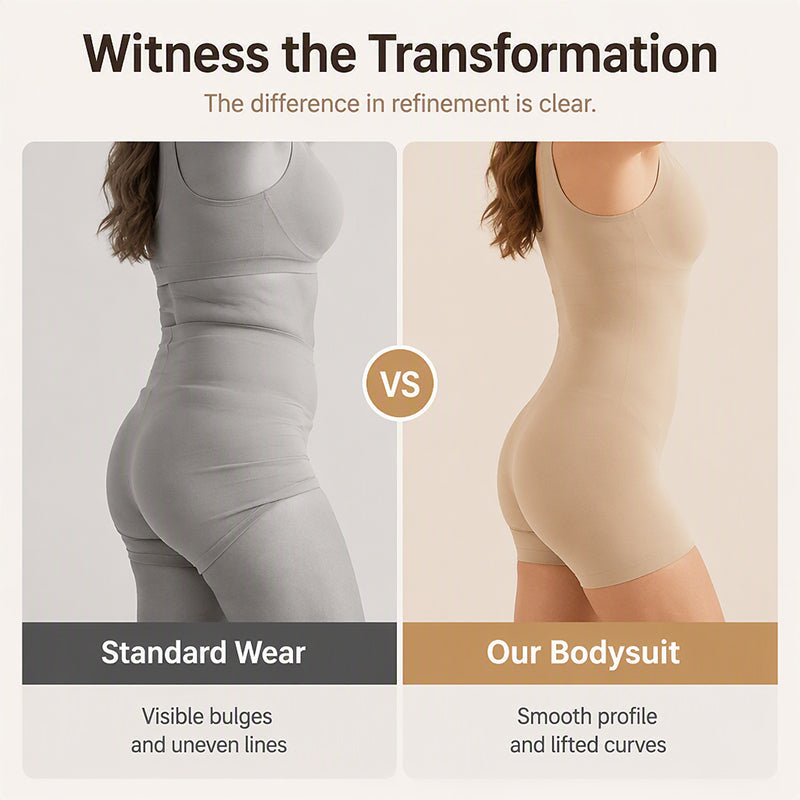 Women Seamless Shapewear Bodysuit Tummy Control Waist Trainer
