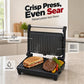 🔥Electric Sandwich Press and Panini Maker with 180-Degree Flat Grill