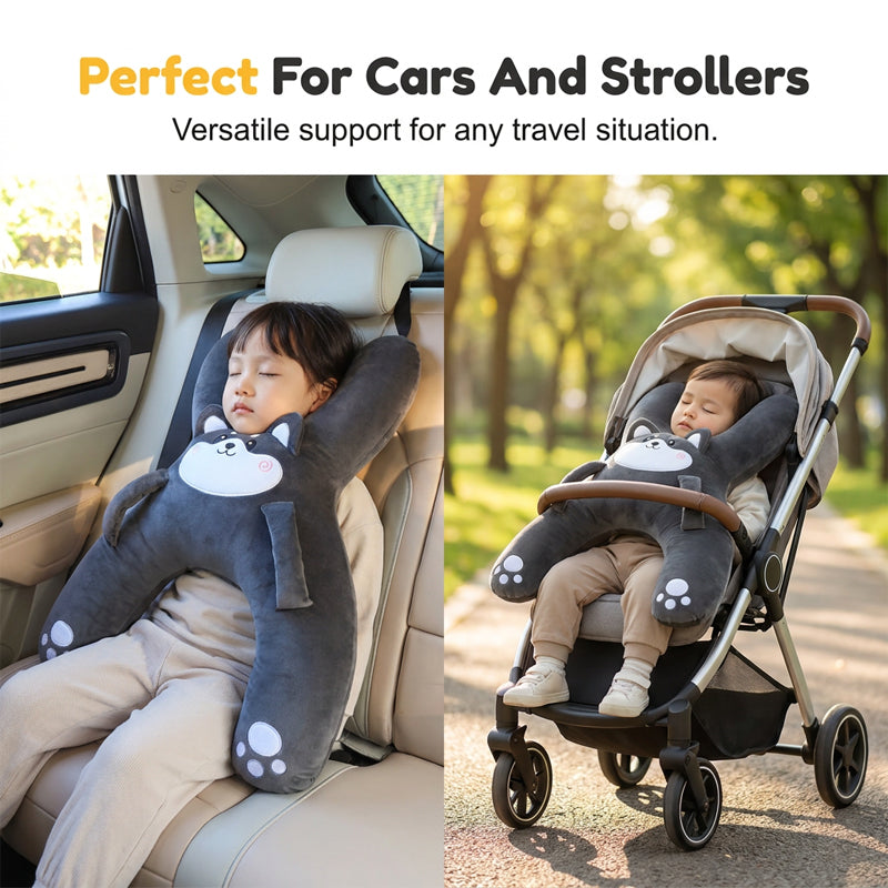 Children's H-Shaped Car Travel Pillow