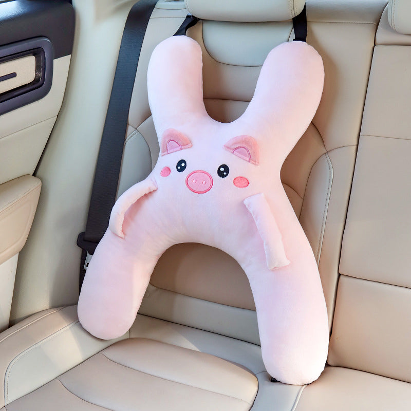 Children's H-Shaped Car Travel Pillow