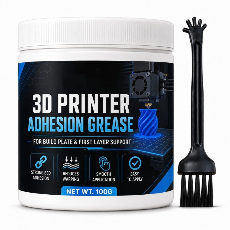 Anti-Warping Adhesion Grease for 3D Printers