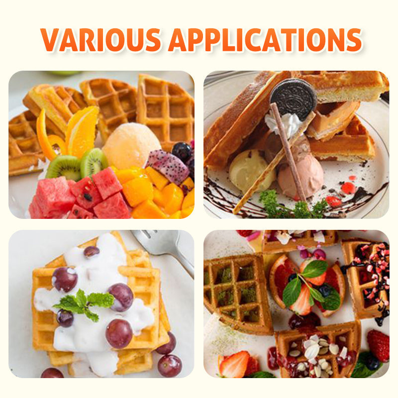 🧇50% OFF NOW! Mini Electric Waffle Maker for Easy Breakfast, Non‑Stick Compact Waffle Iron, Portable Household Breakfast Machine for Homemade Crispy Waffles