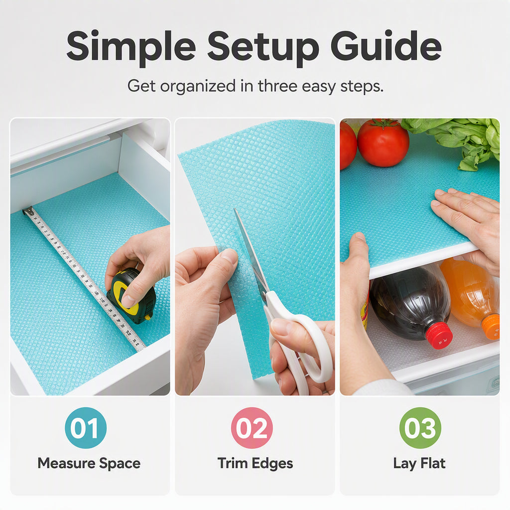 🎉 2026 Sale — Over 31,800 Sold!🧊 Waterproof Fridge Shelf Liners
