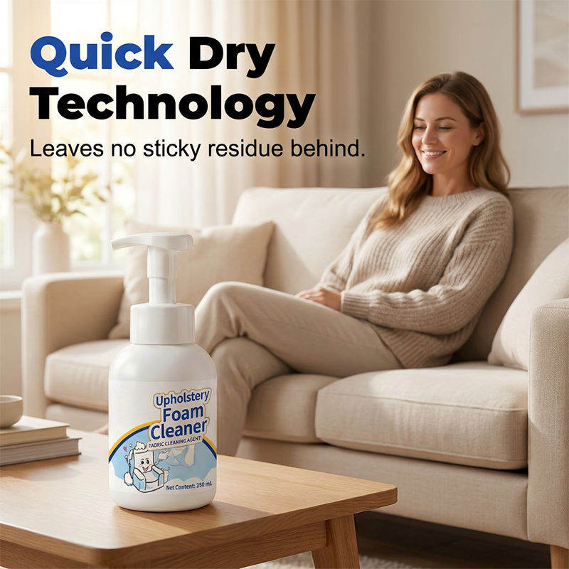 No-Wash Fabric & Upholstery Foam Cleaner