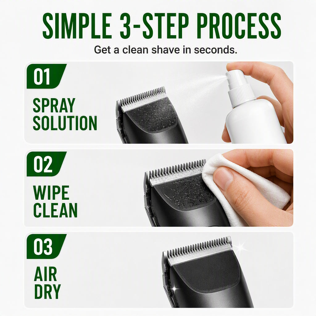 Electric Shaver Cleaning Spray
